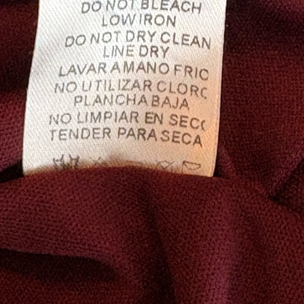 Charlotte Russe  Burgundy A-line Romper - Picture 11 of 12